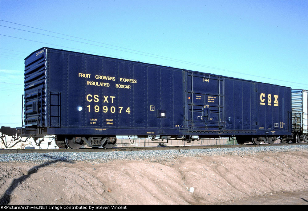 CSX RBL box  CSXT #199074